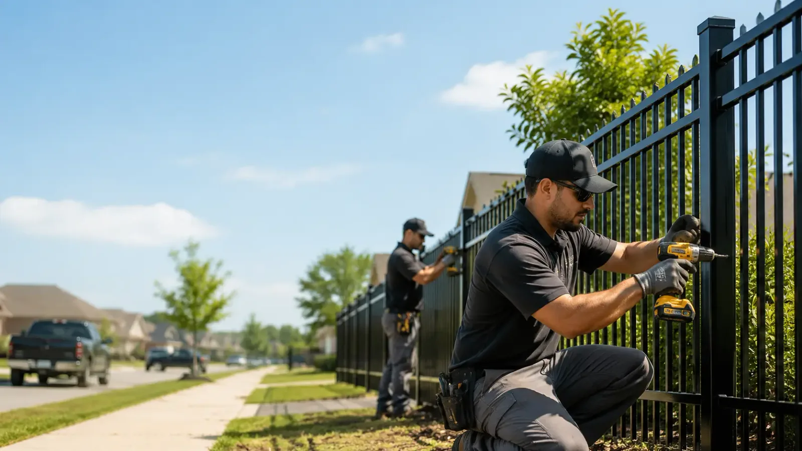 Metal Fence Installation in Larrabee, IA
